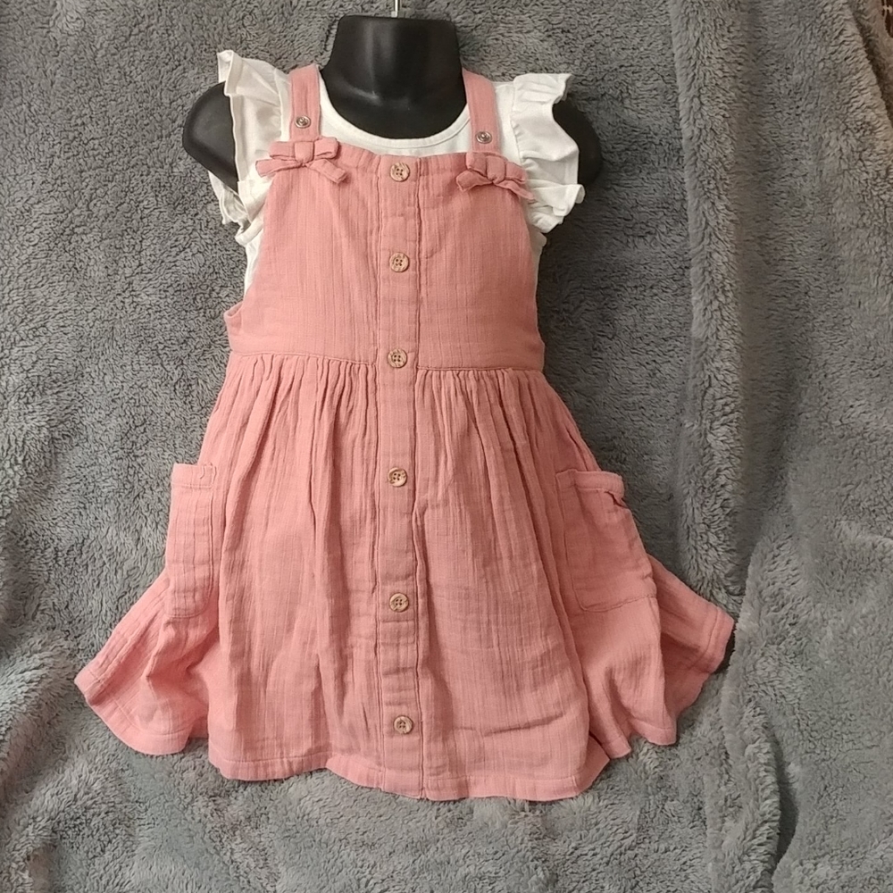 NWT Rachel Ashwell Girls Jumper 2 Piece Set